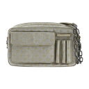 LOUIS VUITTON ルイ ヴィトン マッケンナ モノグラムシャイン ハンドバッグ M92362 キャンバス レザー シルバー ゴールド金具 チェーン シ...