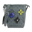 美品 LOUIS VUITTON ルイ ヴィトン クライミング ホーボー クルーザー PM ショルダーバッグ M20875 トリヨンレザー GRIS GRANI...