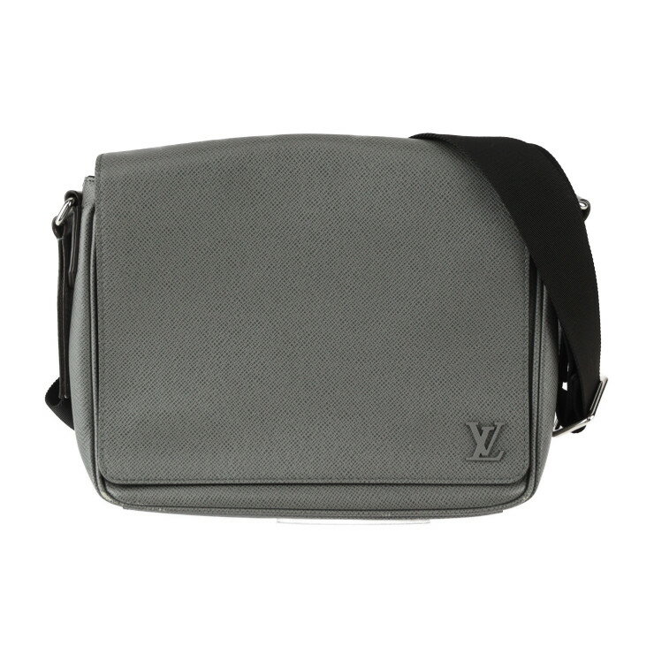 美品 LOUIS VUITTON ルイ ヴィトン ディストリクト PM NV3 タイガ メッセンジャーバッグ M30851 レザー..