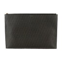 美品 SAINT LAURENT PARIS サンローランパリ クラシック トワル モノグラム セカンドバッグ 378261 PVC ブラウン ゴールド金具 ク...