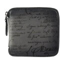 超美品 Berluti ベルルッティ IN CASE インケース カリグラフィー トートバッグ - ナイロン スクリット ヴェネチアンレザー グレー ブラック ...