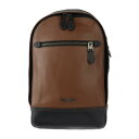 超美品 COACH コーチ GRAHAM PACK グラハム パック ボディバッグ F37598 レザー ブラウン ブラック ショルダーバッグ スリングバック【...