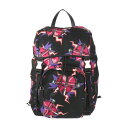 美品 PRADA プラダ フランケンシュタイン バックパック ユニバーサルスタジオ コラボ リュック・デイパック 2VZ135 ナイロン ブラック フューシャ ...
