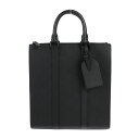 超美品 LOUIS VUITTON ルイ ヴィトン サックプラ・クロス モノグラム ハンドバッグ M59960 トリヨンレザー ブラック トートバッグ ビトン【...