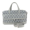 美品 Dior ディオール Hit The Road ペットキャリーバッグ CDダイアモンド ボストンバッグ 1ESDU035CDP_H42E PVC レザー ...