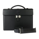 超美品 MONTBLANC モンブラン 4810 ウエストサイド シングルガセット ブリーフケース ビジネスバッグ 7578 レザー ブラック シルバー金具 2...
