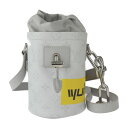 美品 LOUIS VUITTON ルイ ヴィトン チョーク・ナノバッグ ホワイトモノグラム ショルダーバッグ M44631 PVC レザー ホワイト系 グレー ...