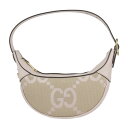 新品未使用展示品 GUCCI グッチ GG ミニバッグ ジャンボGG ハンドバッグ 658551 キャンバス レザー ベージュ系 ピンク系 ゴールド金具 ショルダーバッグ【本物保証】【中古】(4)