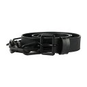 超美品 LOUIS VUITTON ルイ ヴィトン サンチュール シグネチャー モノグラム ベルト MP058U 表記サイズ 90/36 レザー ブラック チェ...