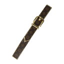 美品 LOUIS VUITTON ルイ ヴィトン バレッタ ループ バレッタ M00566 モノグラムキャンバス メタル ブラウン ゴールド ヘアアクセサリー ...