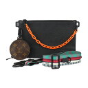 美品 LOUIS VUITTON ルイ ヴィトン トリオ・ポーチ NM ショルダーバッグ M59681 モノグラムキャンバス モノグラムアンプラント ブラウン ...