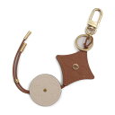 美品 LOUIS VUITTON ルイ ヴィトン ポルトクレ フラワー タッセル キーホルダー M00361 メタル レザー ゴールド ブラウン系 クリーム系 ...