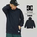 DC SHOES ディーシーシューズ パーカー メンズ プルオーバー スウェット 刺繍 ロゴ トップス シンプル B系 ストリート系 ファッション メンズ M L XL スケーター DP0224037 ブラック