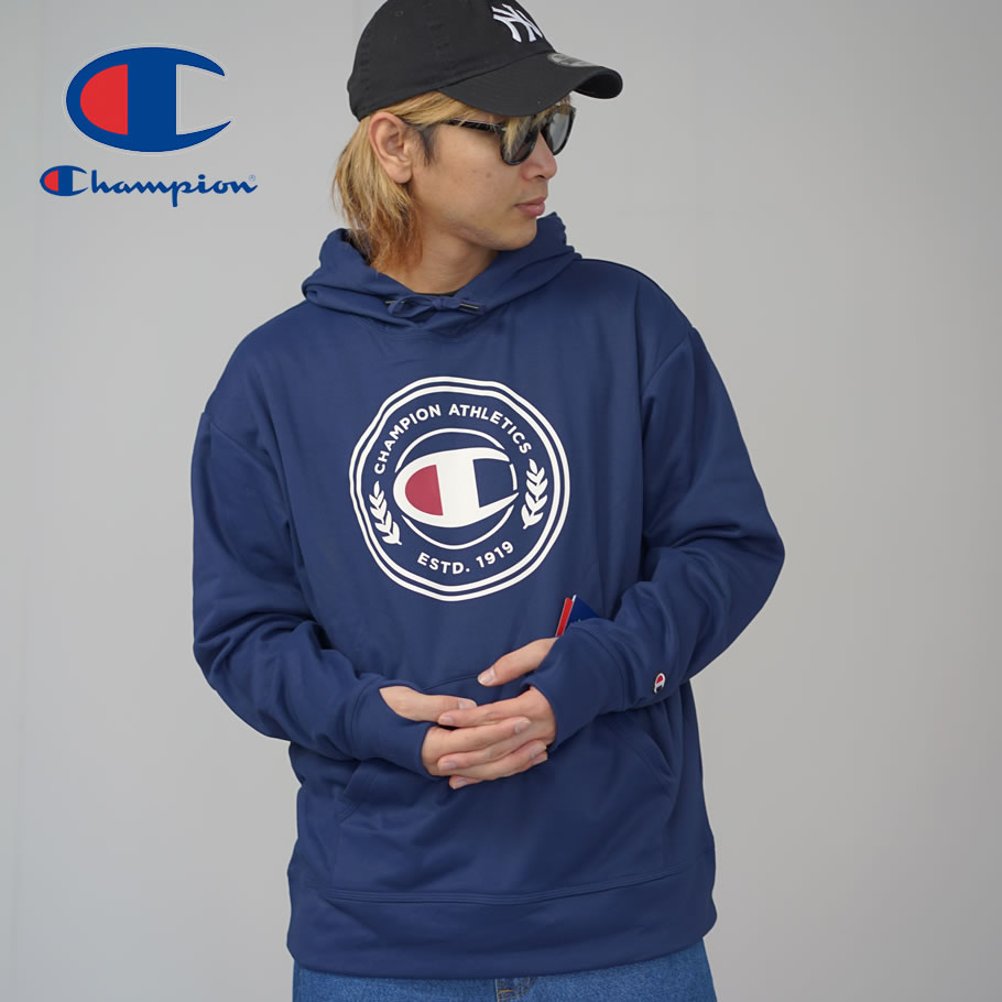 Champion チャンピオン メンズ パーカー 大きいサイズ スウェット スエット ロゴ プルオーバーパーカー USA規格 スト…