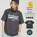 カーハート Tシャツ メンズ 【メール便対応】Carhartt カーハート tシャツ メンズ 半袖 Tシャツ ロゴ ストリート ファッション アメカジ メンズ アメリカ USモデル 大きいサイズ M L XL 2XL LL 3L 105710 グラフィックデザイン