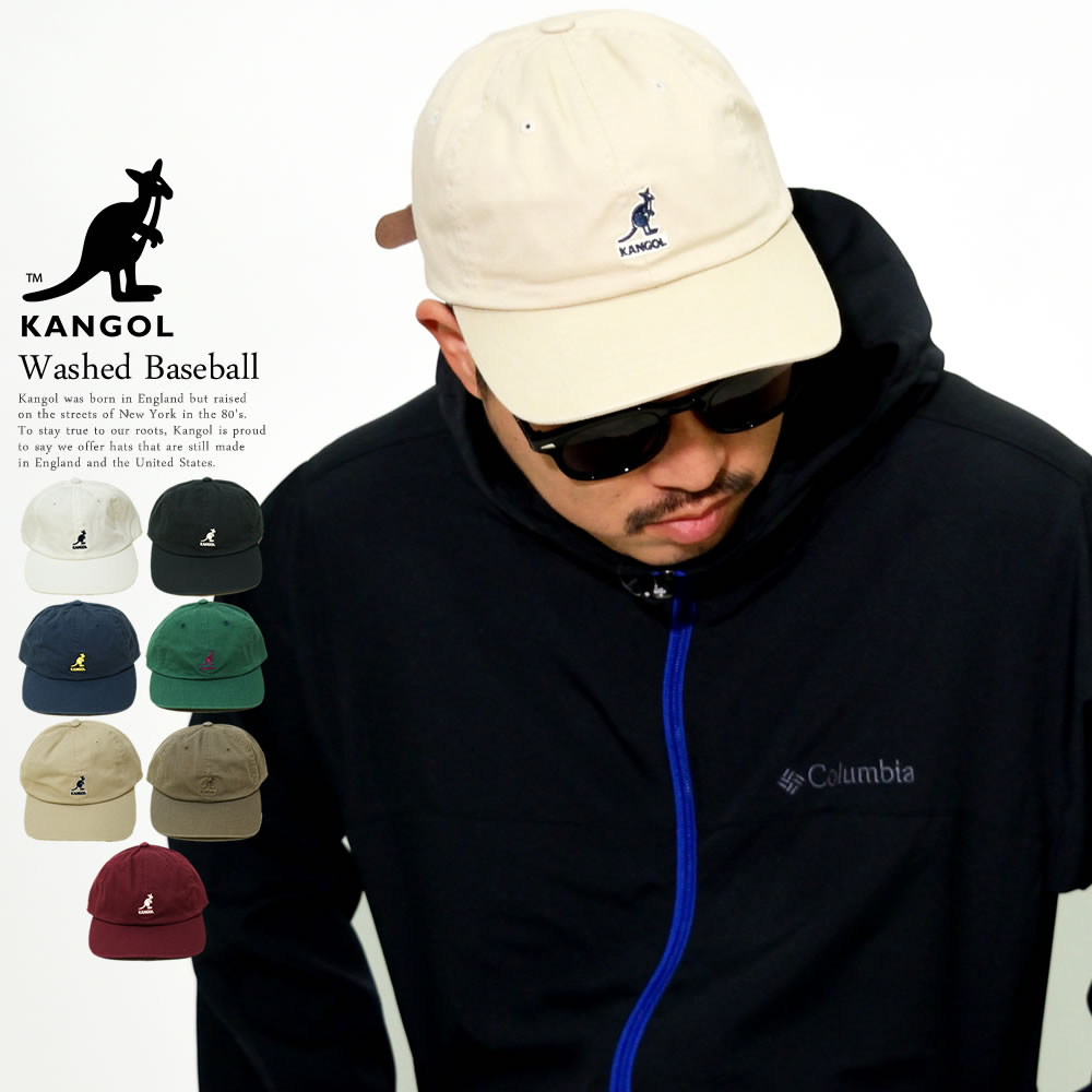KANGOL (カンゴール) キャップ 帽子 メンズ レディース ウォッシュド ベースボール (105169002) おうちコーデ