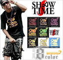 【メール便対応】SHOOWTIME【ショウタイム】ダンス Tシャツ メンズ 半袖 プリントB系 ファッション ダンス 衣装 ヒップホップ ストリート ストリート系 ウェア HIPHOP メンズ レディース おうちコーデ