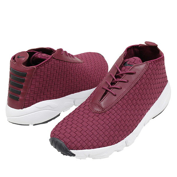 NIKE ナイキ AIR FOOTSCAPE DESERT CHUKKA QS メンズ スニーカー BURGUNDY フットスケープ デザート チャッカ ブーツ えんじ バーガンディ NIKE LAB HTM ACG 靴 送料無料 637162-600