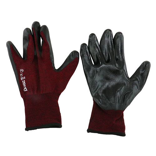 DiVaiZNBRカバーリング手袋赤黒杢2020AZ