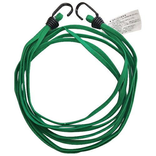 三友産業　バンジー平ゴム　緑　HR-1670　120CM