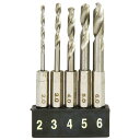 E−Value ショート鉄工ドリルセット ESTD-5HEX