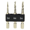 SK11 ショート下穴ドリルセット 3.0/4.0/5.0MM