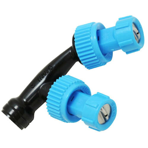 セフティ−3 ラウンドノズル25動力2頭口 I-17 【何個でも送料据え置き！】