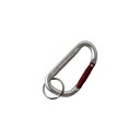 【6/22 20:00〜6/27 01:59迄 ポイント2倍 お買い物マラソン】 SK11 アルミカラビナ B SAC-550Bシルバー