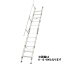 【動画あり】 ハセガワ アルミ 仮設階段はしご 建作くん K-11-600