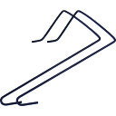 ニッサチェイン ドアフック 300mm (1Pk) 品番:A-1004