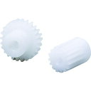KG 白POM平歯車 S50D 20B-0303 形状B1 モジュール0.5 歯数20 (1個) 品番:S50D 20B-0303