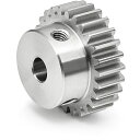 KG S45C平歯車 S50S 28B*0804 形状B1 モジュール0.5 歯数28 (1個) 品番:S50S 28B*0804