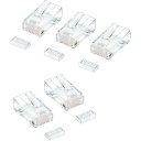 【6/4 20:00〜6/11 01:59迄 ポイント2倍! 楽天スーパーSALE】サンワサプライ RJ−45コネクタ(単線用) (1S) 品番:A...