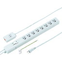 サンワサプライ ノイズフィルタタップ (1本) 品番:TAP-3812NFN(2)