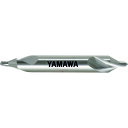 弥満和製作所 ヤマワ 強ねじれ溝A形75° センタ穴ドリル CE-T 6X75°X18 (1本) 品番:CE-T-6X75X18