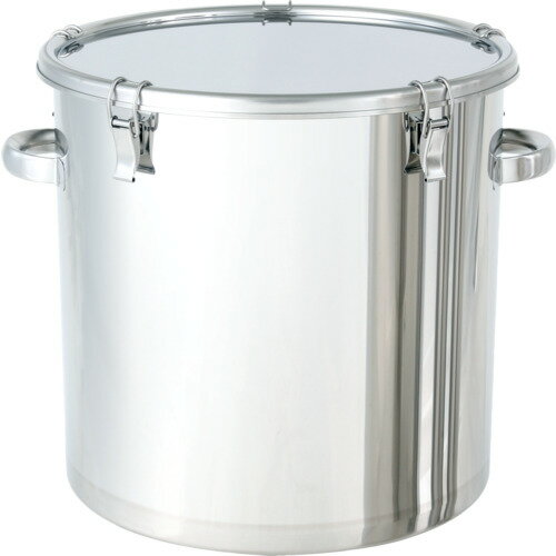 MONOVATE ステンレスタンク キャッチクリップ式密閉タンク（フタ付） 80L (1個) 品番：CTH-47