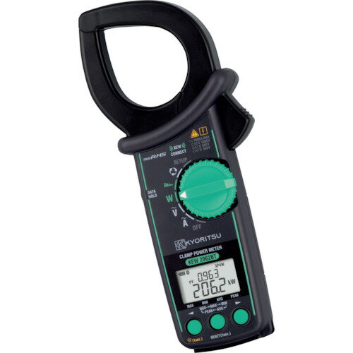 共立電気計器 KYORITSU クランプパワーメータ（Bluetooth通信機能搭載） (1台) 品番：KEW2062BT