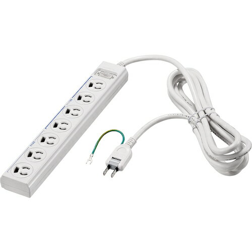 バッファロー BUFFALO 3ピン式電源タップ 7個口 2m ホワイト 常時 通電スイッチ付 (1個) 品番:BTWMTSKL3720WH バッファロー BUFFALO 3ピン式電源タップ 7個口 2m ホワイト 常時 通電スイッチ付 (1個) 品番:BTWMTSKL3720WH