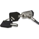 StarTech スターテック ノートPC用ロック/スチールワイヤー/2m/シリンダー錠/Kスロット (1袋) 品番:LTLOCKKEY