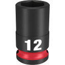 ミルウォーキー SHOCKWAVE IMPACT DUTY インパクトソケット 3/8インチ(9.5mm)角 12mm (1個) 品番:49-66-6136