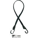 ユタカメイク ゴム フラットバンジー 13mm×600mm ブラック (1本) 品番:BF-612