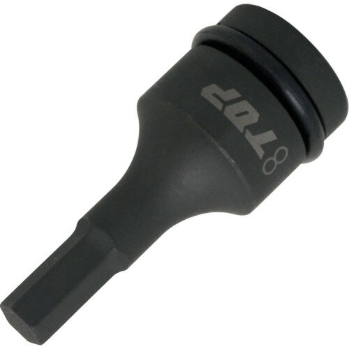 TOP トップ工業 インパクト用ソケット インパクトレンチ用ヘキサゴンソケット 差込角12.7mm 対辺8mm (1個) 品番：PHB-408