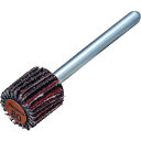 トラスコ TRUSCO セラミックフラップホイール 軸径3mm #80 外径10×幅10×軸長30 10個入 (1箱) 品番:TCF1010-CE-80