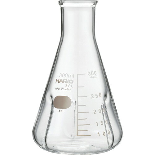 HARIO ハリオサイエンス バッフル付き三角フラスコ300ml (1個) 品番：BSF-300-SCI