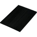 【6/22 20:00〜6/27 01:59迄 ポイント2倍 お買い物マラソン】 光 波ゴムクッション黒90×60×3mm (1Pk) 品番:KWR69-1