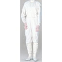 ミドリ安全 立体裁断構造超静電クリーンウェア ホワイト 5L (1着) 品番:C1515W-5L