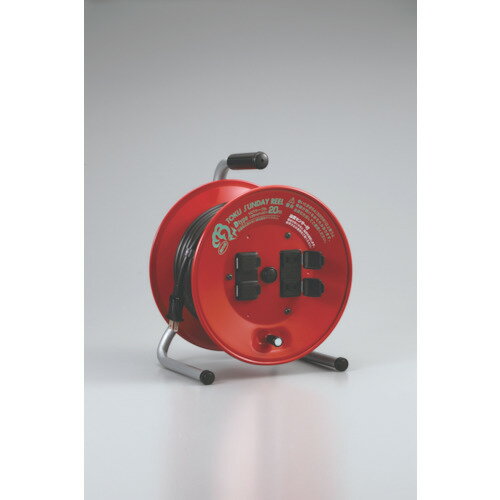 ハタヤ 電工ドラム 延長コードリール トクサンデーリール 単相100V20M (1台) 品番：D-20S