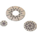 ナカニシ レジンダイヤディスク 3枚入 φ11 #120 (1Pk) 品番:64532
