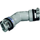 川西水道機器 SKカワニシ ポリエチレン管用継手 SKX45°エルボP50 (1個) 品番:SKX-45L-P50