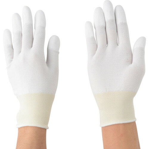 川西工業 作業手袋 ピッタリ倶楽部指先コート Lサイズ (10双入) (1袋) 品番:2993L